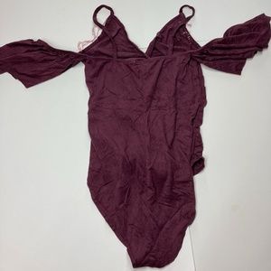 Maroon Body Suit